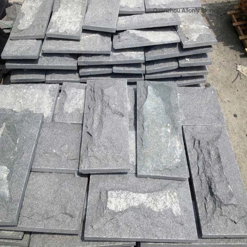 Dark Grey G654 Granite Swimming Pool Coping Tiles Stone and Mushroom Stone